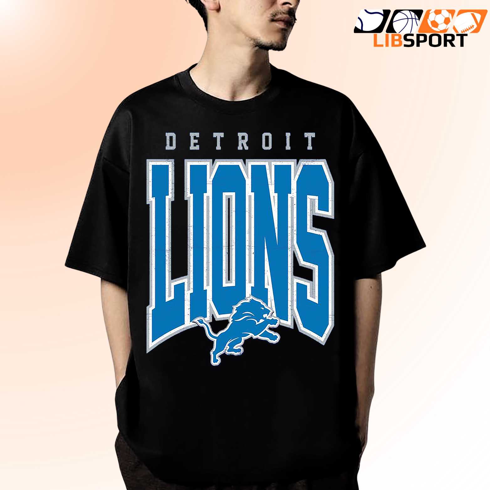 Detroit Lions Vintage Unisex T-Shirt, Nfl Football Tee, Game Day Shirt